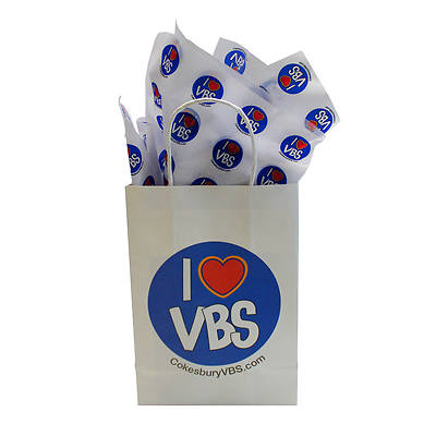 I Love VBS Gift Bag & Tissue Paper (Pkg of 12)